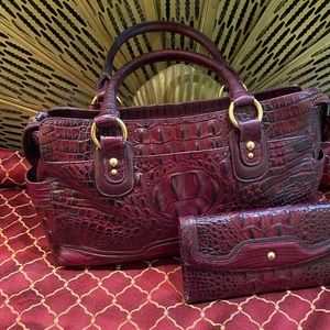 Brahmin handbag and wallet